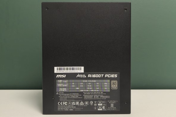 MSI MEG Ai1600T PCIE5 Review – A No-Compromise Power Supply for the Most Powerful PCs