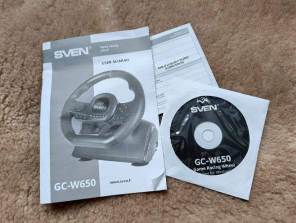 SVEN GC-W650 Steering Wheel and Pedals Review – A Practical Entry into the World of Racing Sims