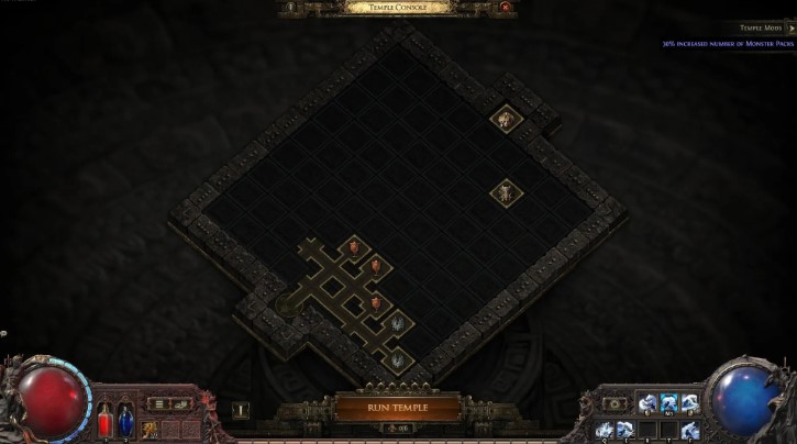 How to reset Val Temple in Path of Exile 2