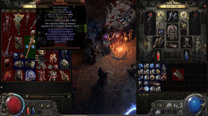 The Best Unique Leveling Items in Path of Exile 2: Armor and Weapon Guide