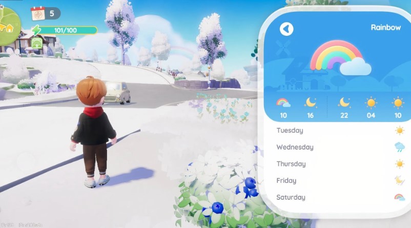 All Rainbow Bouquet locations in Heartopia